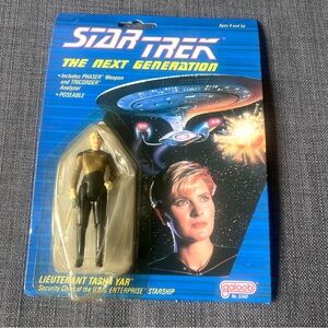 Star Trek Next Generation Lieutenant Tasha Yar Galoob #5340 new in packa…